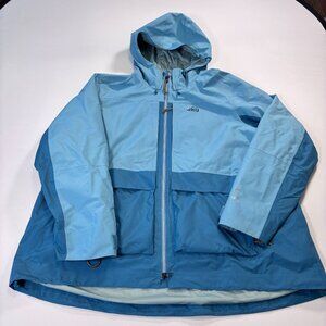 REI Co-op First Chair GTX Jacket Womens 3XL Waterproof Ski Jacket Two Tone Teal